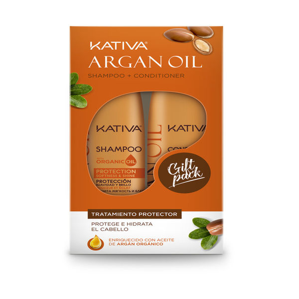 Kativa Argan Oil Conditioner – Feuchtigkeitsspendende Haarkur Mit Arganöl, 250 Ml, Ohne Sulfate
