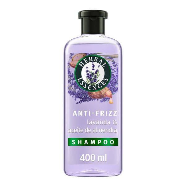Shampoo Antifrizz de Herbal Essences con Lavanda y Aceite de Almendras